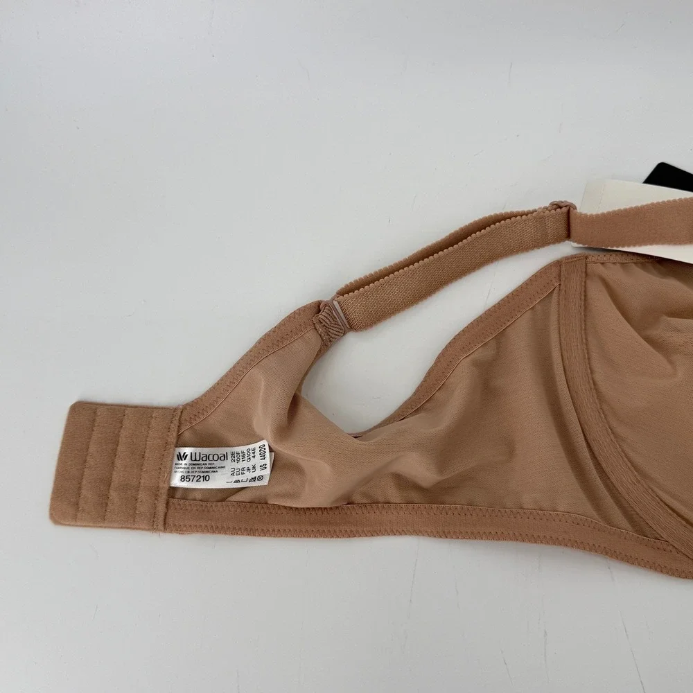 Wacoal 857210 Visual Effects Minimizer Bra Roebuck Nude 44DDD Full Coverage New